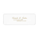 Recherche de gold calligraphy étiquettes adresse retour Pour elle