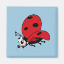 Recherche de coccinelle rose magnets Nature