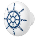 Recherche de décor nautique boutons et poignées de porte Bleu
