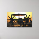 Suche nach flugzeuge leinwandbilder Sonnenuntergang