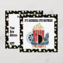 Recherche de de cinéma anniversaire invitations Mignon