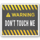 Suche nach touch aufkleber Warnschild