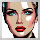 Suche nach comic book poster Frau