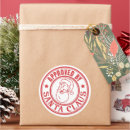 Recherche de approuvé autocollants Santa claus