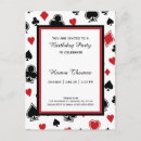 Recherche de anniversaire las vegas cartes invitations De poker