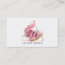 Recherche de triangle rose cartes visite Monogramme