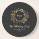 Suche nach onyx untersetzer Monogramm