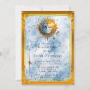Recherche de lune jaune invitations Céleste