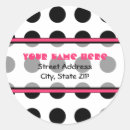 Recherche de polka noire rose Pois noirs