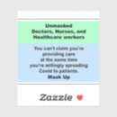 Recherche de soins médicaux autocollants Médecin