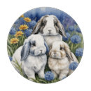 Recherche de lapin planches à découper Fleurs