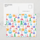 Recherche de laboratoire cartes postales Motif scientifique