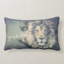 Recherche de lion le coussins Sauvage