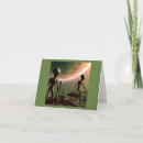 Recherche de extraterrestre vœux cartes Gris