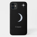 Recherche de phases de lune iphone coques Noir