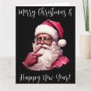 Suche nach kris kringle karten Schwarzer santa