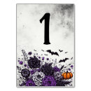 Recherche de halloween cartes table Violet