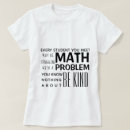 Recherche de citations mathématiques tshirts Amusant