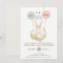 Recherche de lapin de pâques mignon invitations Pour enfants