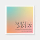 Recherche de retro mariage serviettes Pastel