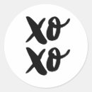 Suche nach xo xo aufkleber Typografie
