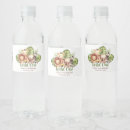 Recherche de bouteilles eau étiquettes Aquarelle