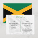 Recherche de drapeau jamaïque invitations Vert