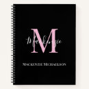 Suche nach rosa und schwarzes notizbuch Typografie