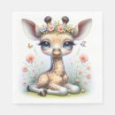 Recherche de girafe rose serviettes Papillon