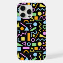 Recherche de motif des années 80 iphone coques Rétro
