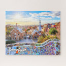 Recherche de guell de parc puzzles Espagne