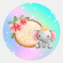Suche nach babyelefant aufkleber Rosa