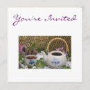 Recherche de temps invitations Thé