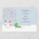 Recherche de bonhommes neige invitations Bébé