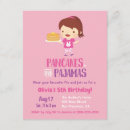 Recherche de pyjamas et crêpes invitations Petit déjeuner