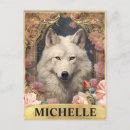 Suche nach weiße wölfe postkarten Aquarell