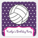 Recherche de volley autocollants Anniversaire