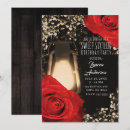 Recherche de rouge clair invitations Élégant