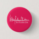 Suche nach hillary für präsidenten buttons Wahl