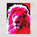 Recherche de lionne cartes postales Noir