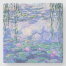 Recherche de impressionnistes dessous de verres Claude monet