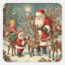 Suche nach rentier aufkleber Santa und rentiere