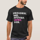 Recherche de bar mitzvah tshirts Fier
