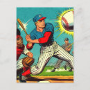 Suche nach retro baseball postkarten Vintage sportarten
