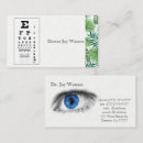 Recherche de ophtalmologues cartes visite Doctor