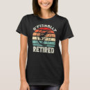 Suche nach fischerei frauen tshirts Retro