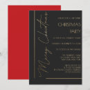 Recherche de rouge noir invitations Minimaliste