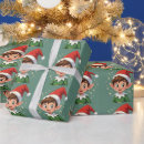 Recherche de elfes papier cadeau Étoiles