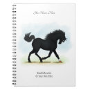 Suche nach schwarzes pferd kleine notizbücher Pony