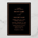 Recherche de rose et noir mariage invitations Classe